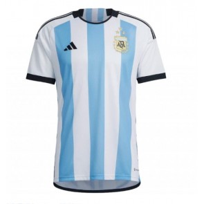 Argentina Replika Hjemmebanetrøje VM 2022 Kortærmet